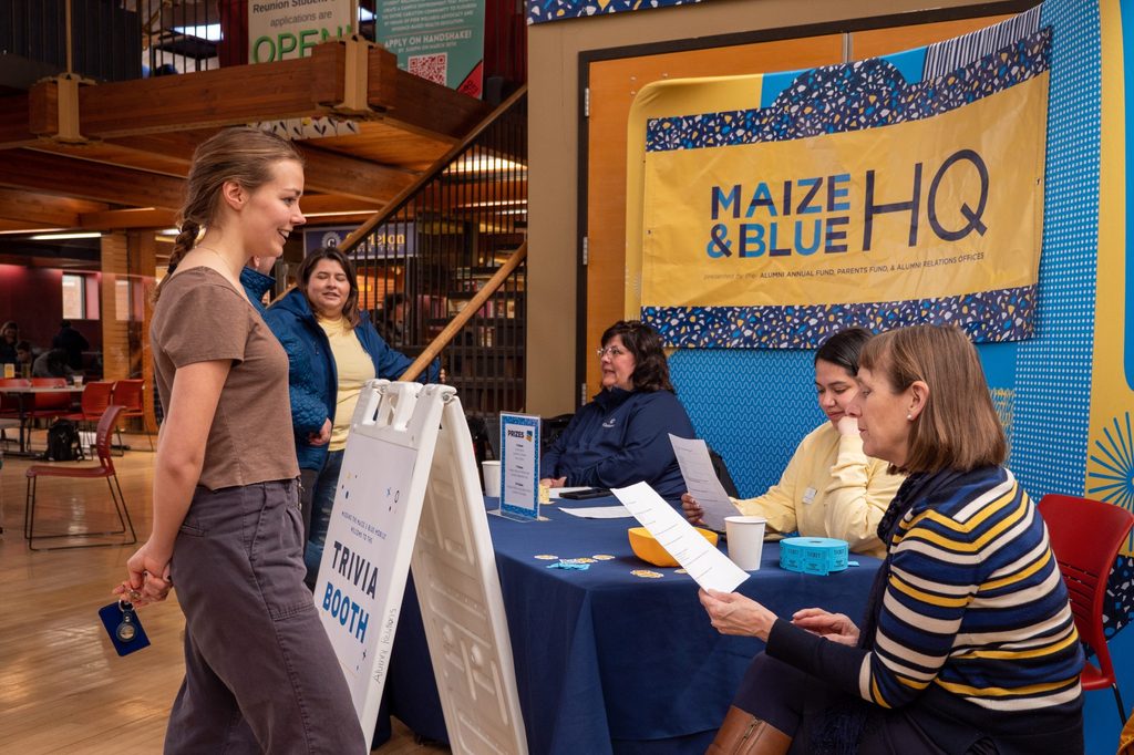 Student gets quizzed to earn a prize