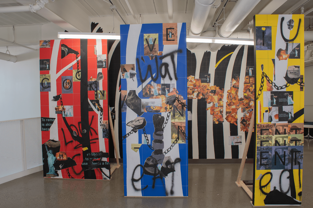 student projects on display
