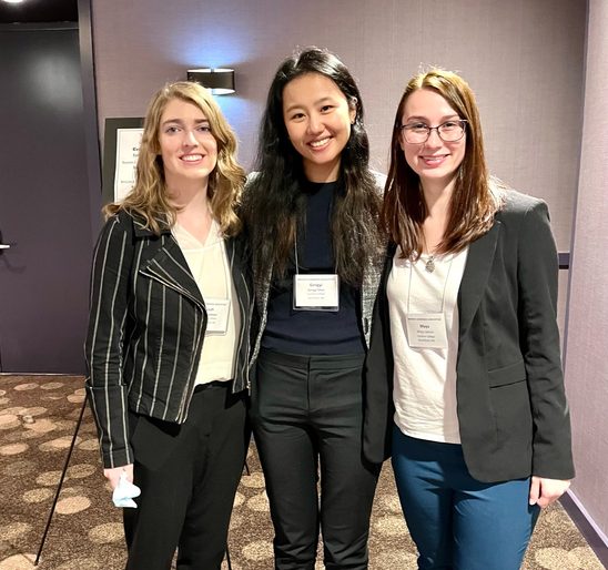 3 Econ Seniors present their research at the Midwest Economics Association Conference