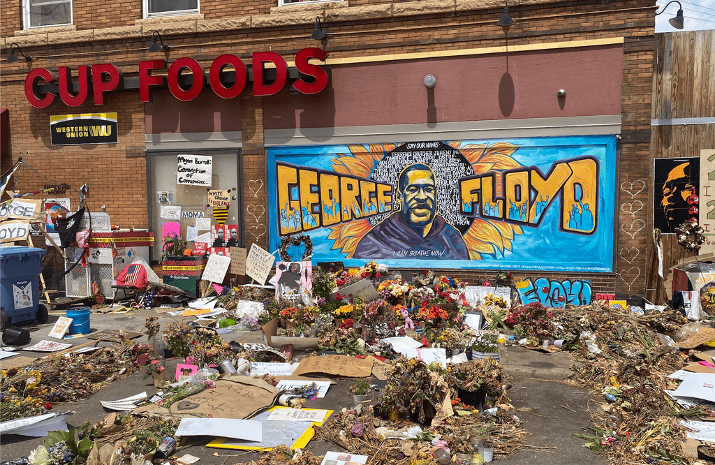 Photo of The George Floyd Memorial in Minneapolis