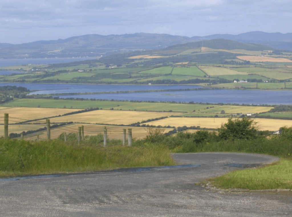 Image of river and hill