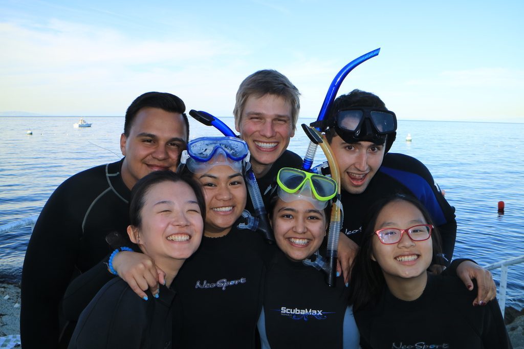 Students Snorkeling
